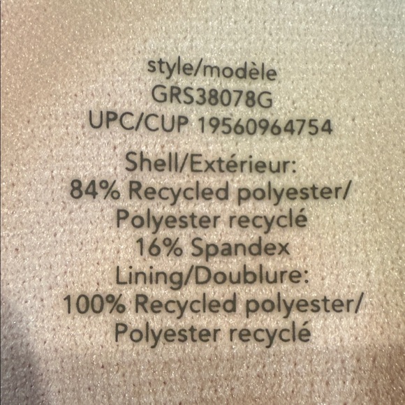 George Bikini Bathing Suit Rainbow Striped Kids UPF 50 Size XL (14-16) - Picture 6 of 6